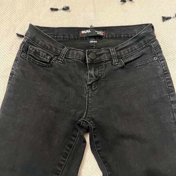 BDG by Urban Outfitters Black Cigarette Midrise Jeans - Picture 9 of 14